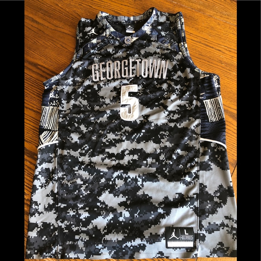 Jordan Georgetown #5 Jersey